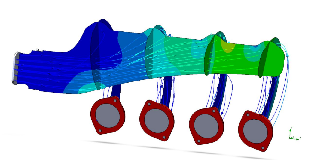PAPIK intake CFD image from the assembly manual draft