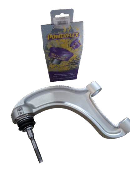 Rebuildable rear upper control arm for Maserati 3200, 4200, and GranSport with replaceable ball joint