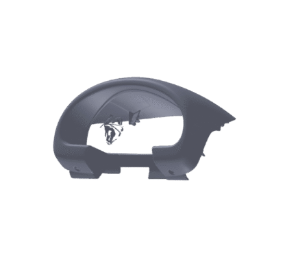 3D scan model of LHD Miata NA6/NA8 cluster visor NA01-55-420B-00