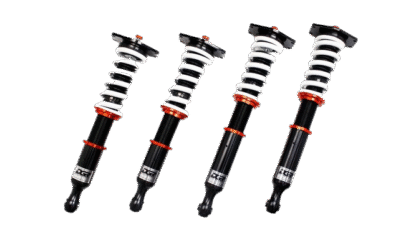 DGR coilover suspension kit for Maserati 3200, 4200, GranSport, Trofeo, and Spyder with Devil Performance Parts exclusive spring rates