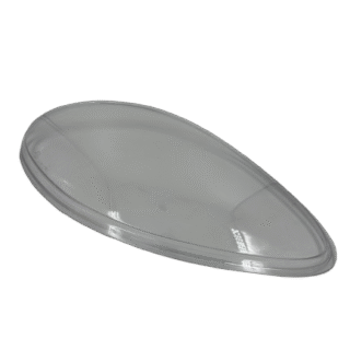 Ferrari 360 headlight lens replacement kit including left and right UV-resistant polycarbonate lenses