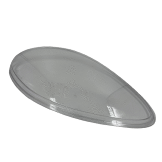 Ferrari 360 headlight lens replacement kit including left and right UV-resistant polycarbonate lenses