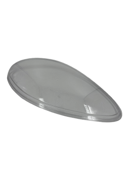 Ferrari 360 headlight lens replacement kit including left and right UV-resistant polycarbonate lenses