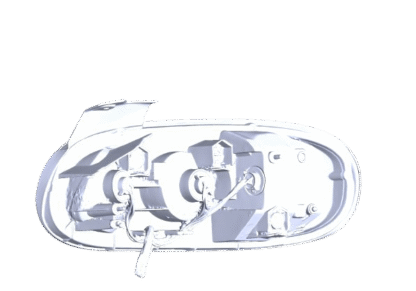 3D scan model of left-hand taillight for Mazda MX-5 NB8A Miata