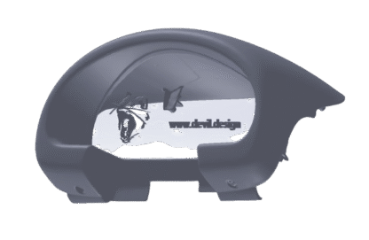3D scan model of RHD MX-5 NA6/NA8 cluster visor N002-55-420-00