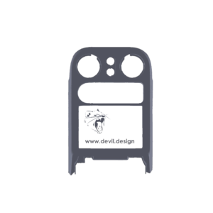 3D scan model of Mazda MX-5/Miata NA6 tombstone radio surround NA01-55-210B-00
