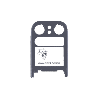 3D scan model of Mazda MX-5/Miata NA6 tombstone radio surround NA01-55-210B-00
