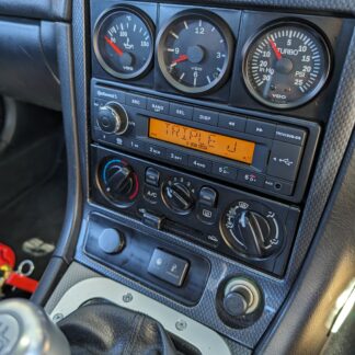 3D model of NB MX-5 centre console blanking plate STL