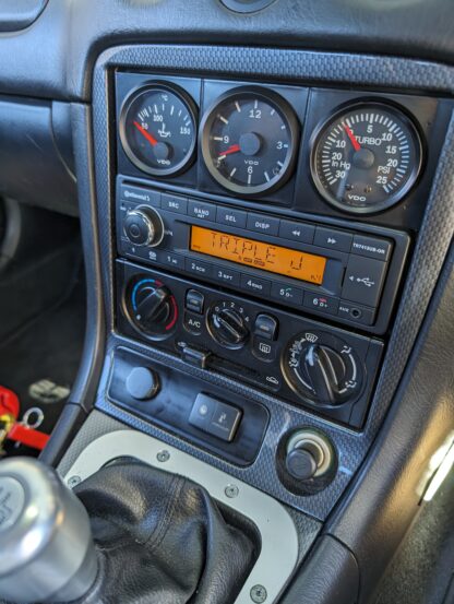 3D model of NB MX-5 centre console blanking plate STL