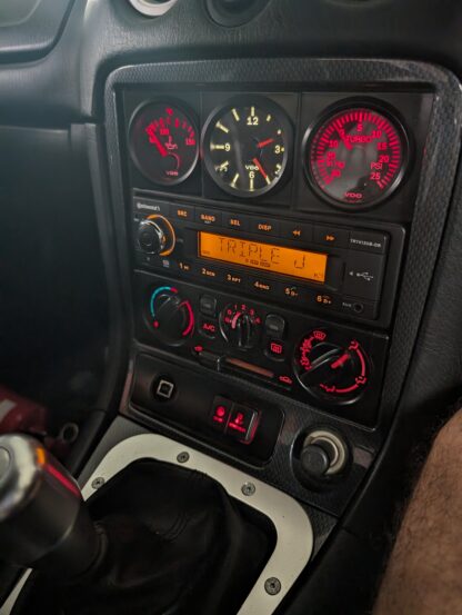 3D model of NB MX-5 centre console blanking plate STL