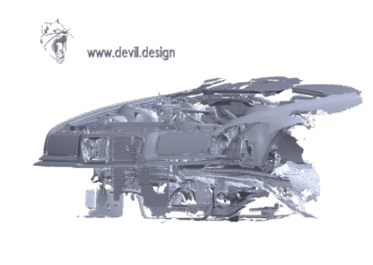 3D Scan of BMW E36 Engine Bay - Image 2
