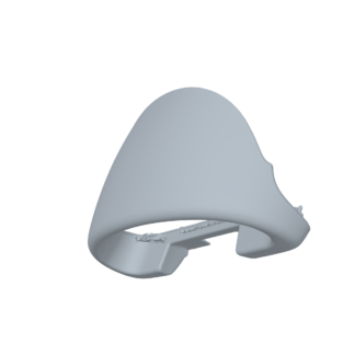 3D Scan of RHD MX-5 NA6/NA8 Cluster Visor — 3D preview render