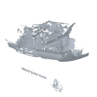 3D Scan of BMW E36 Engine Bay — 3D preview render