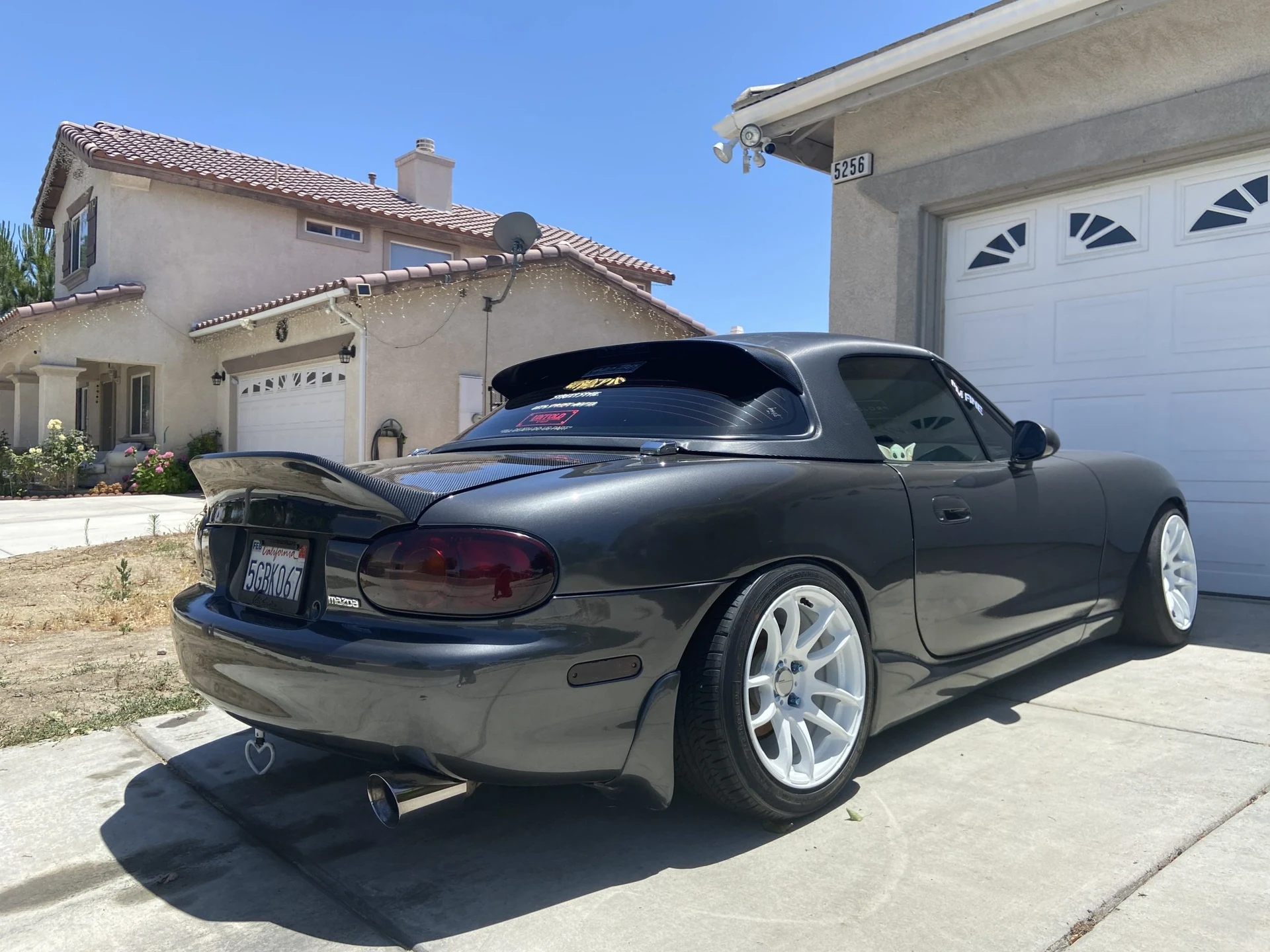Mazda MX-5 NB Boot Lid With Aggressive Ducktail (Type 2) - supplier product photograph