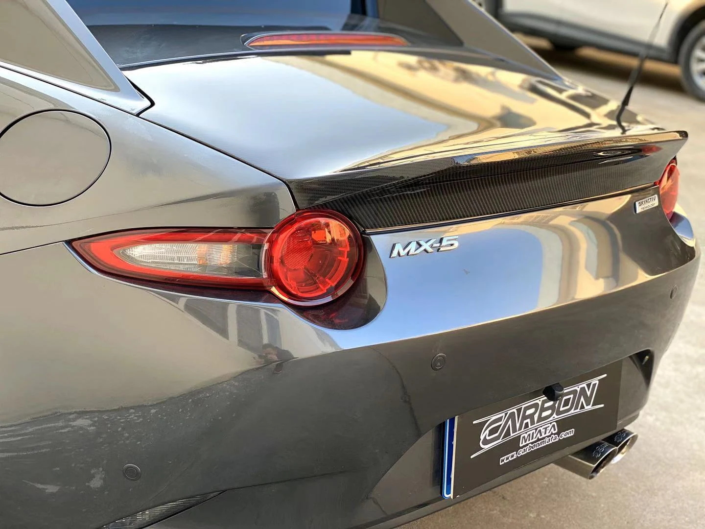 Mazda MX-5 ND RF Boot Lid with ducktail - supplier product photograph