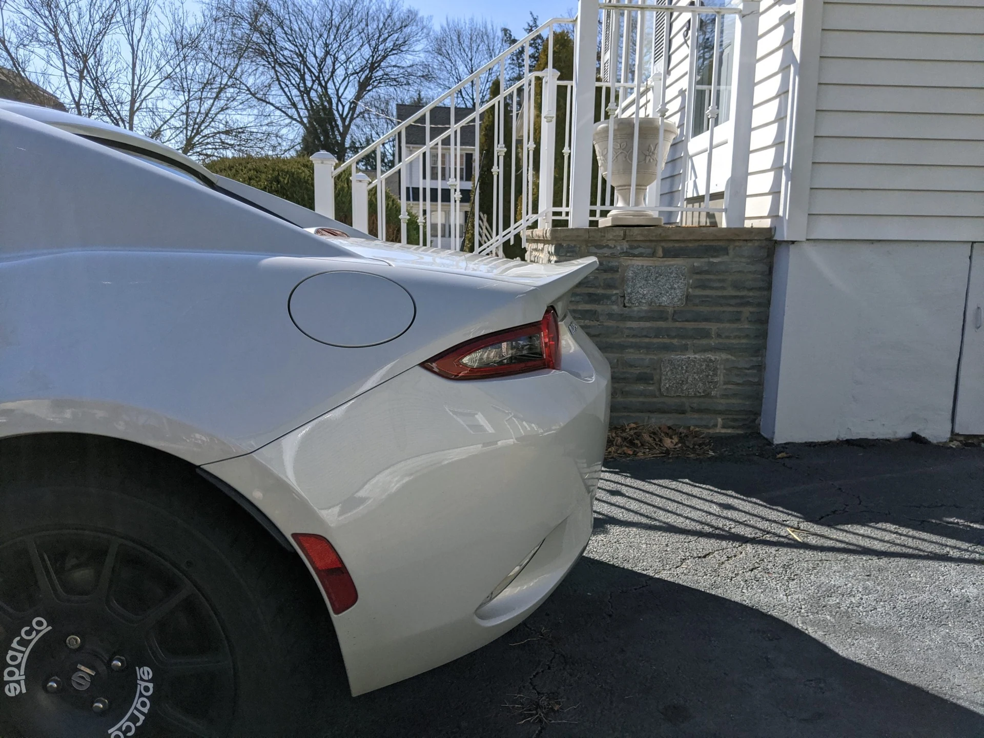 Mazda MX-5 ND RF Boot Lid with ducktail - supplier product photograph