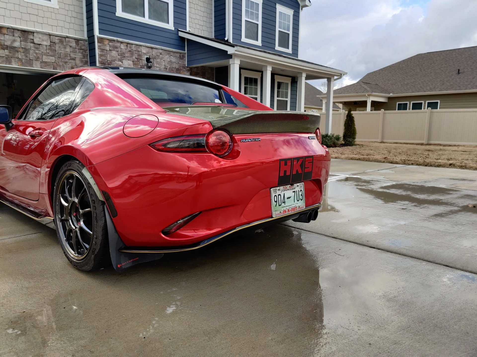 Mazda MX-5 ND RF Boot Lid with ducktail - supplier product photograph