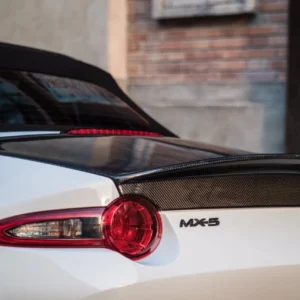 Mazda MX-5 ND Soft Top Boot Lid with ducktail - supplier product photograph