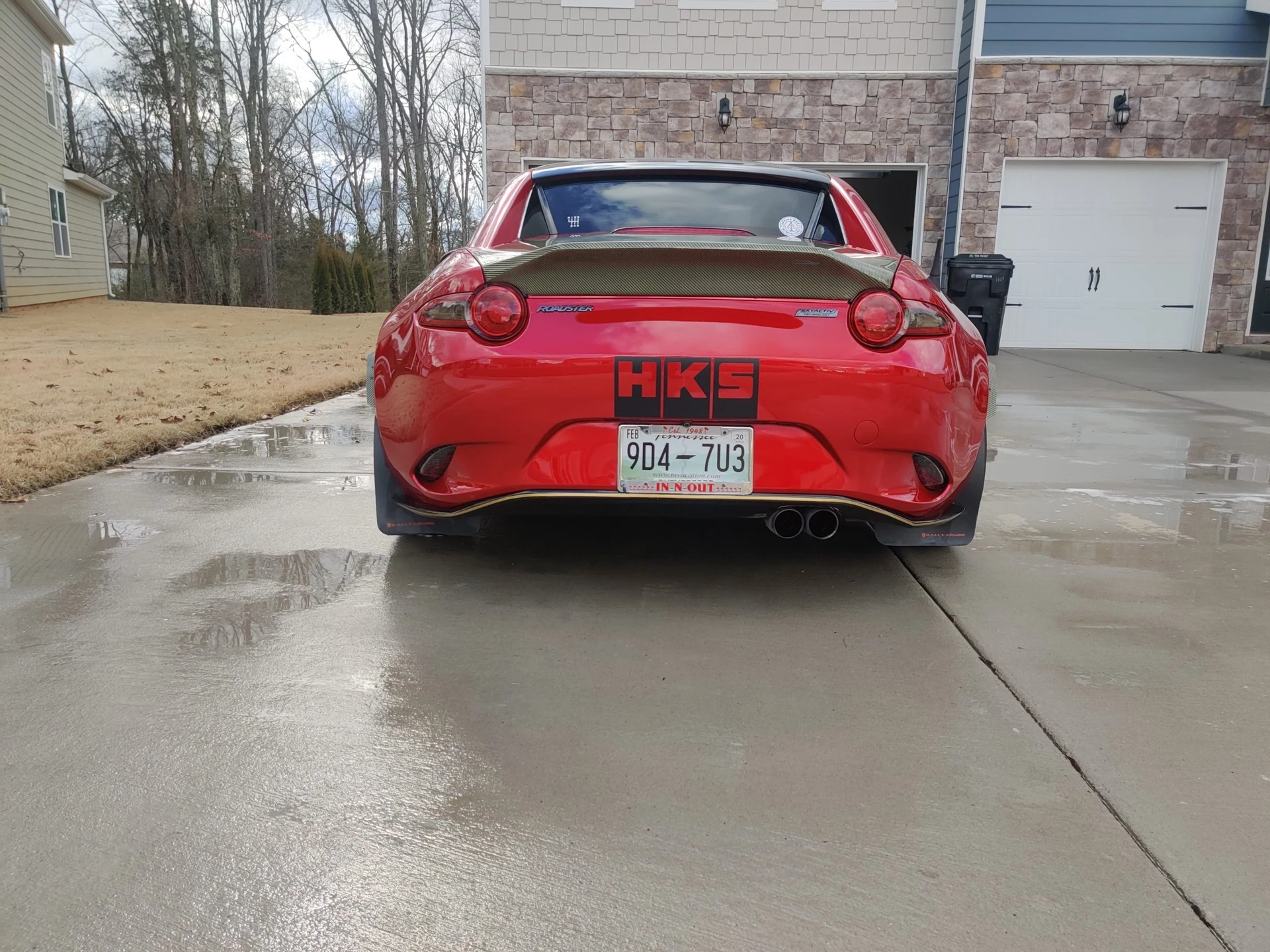 Mazda MX-5 ND RF Boot Lid with ducktail - supplier product photograph