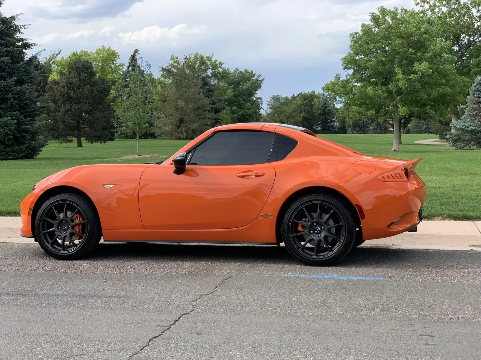 Mazda MX-5 ND RF Boot Lid with ducktail - supplier product photograph