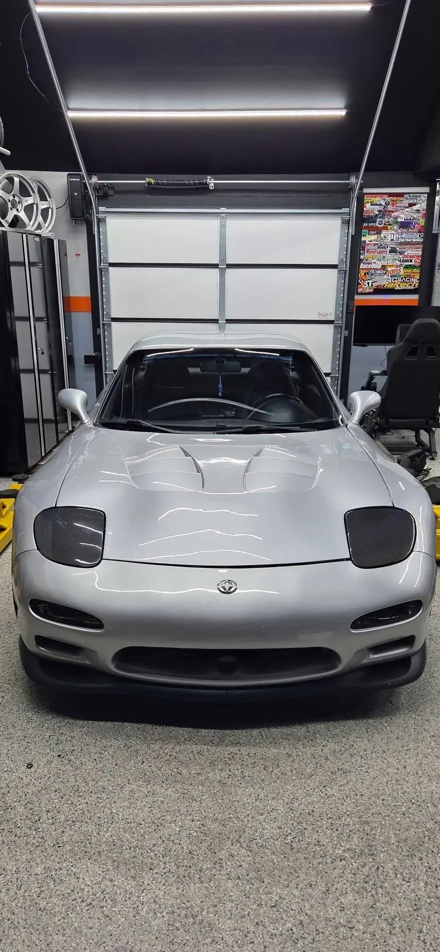 Mazda RX-7 FD OEM-Style Headlight Covers - 002