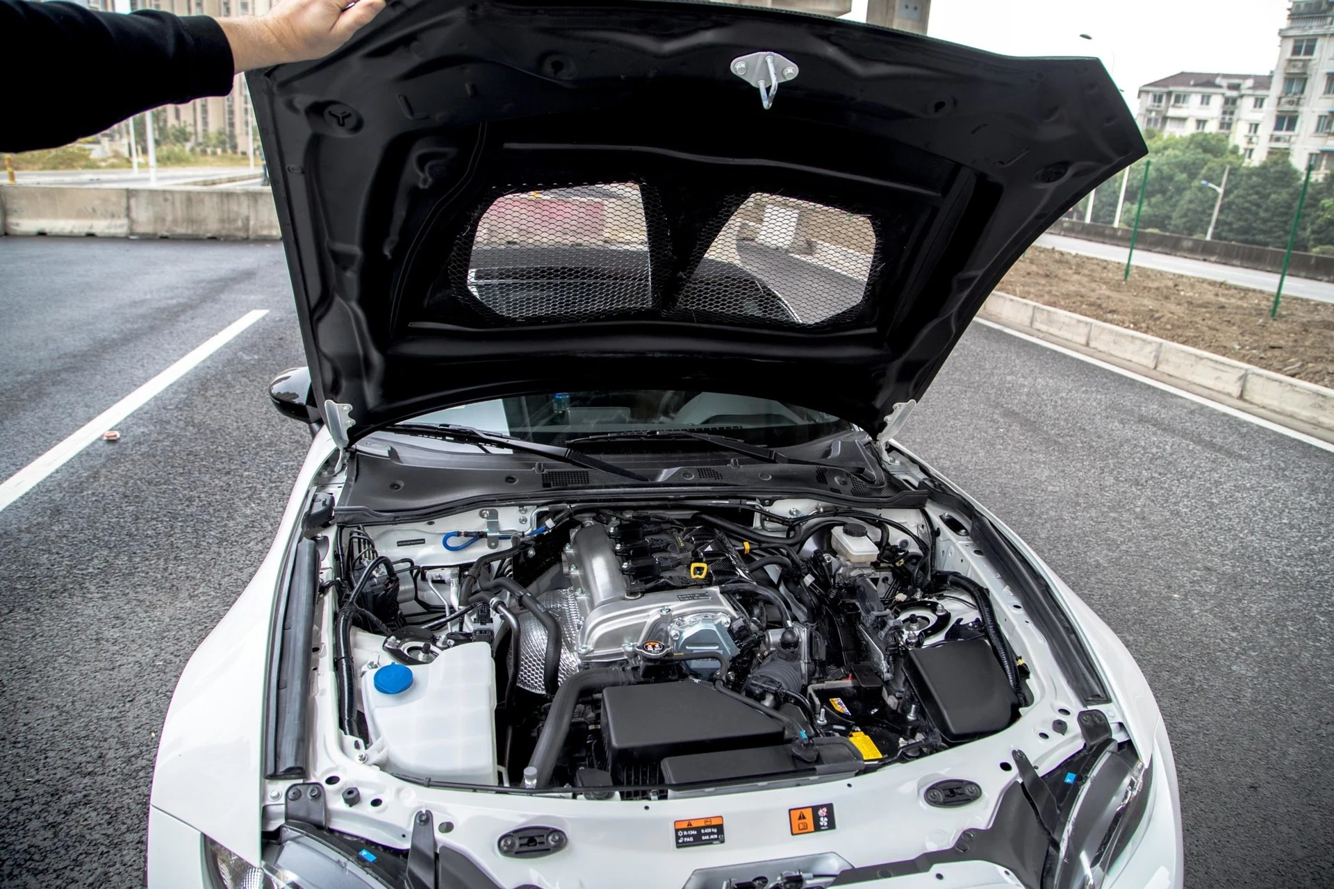 Mazda MX-5 ND Vented Bonnet - supplier product photograph