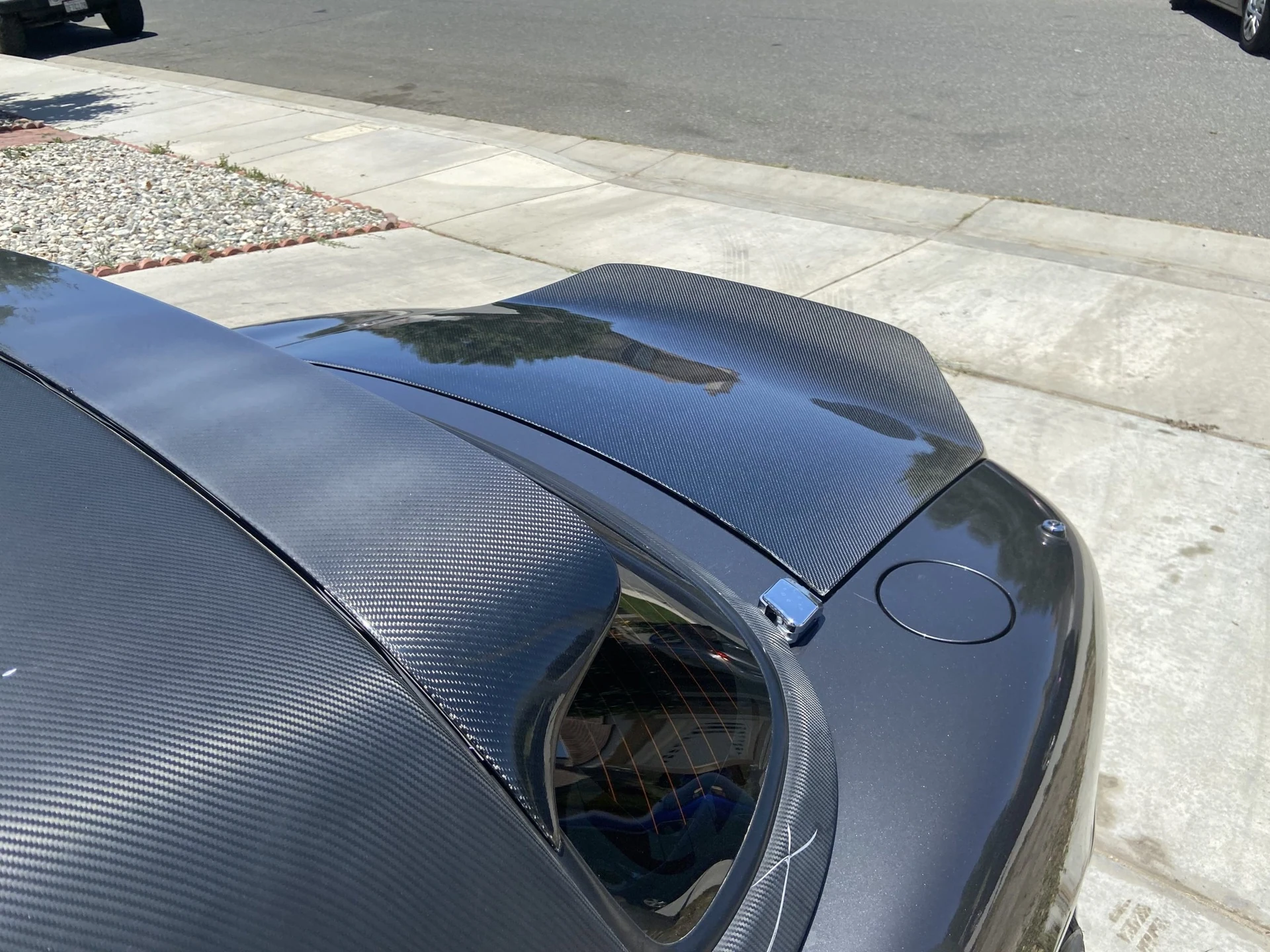 Mazda MX-5 NB Boot Lid With Aggressive Ducktail (Type 2) - supplier product photograph