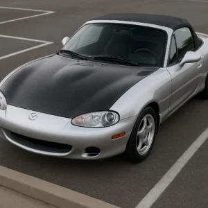 Mazda MX-5 NB Dry Carbon OEM-Style Bonnet - supplier product photograph