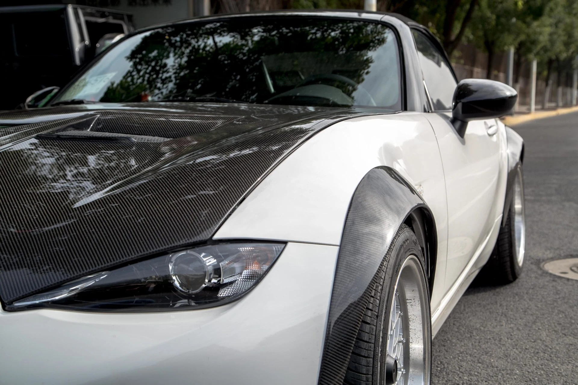 Mazda MX-5 ND Vented Bonnet - supplier product photograph