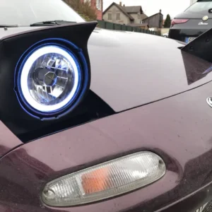 Mazda MX-5 NA Halo Headlights - Remote Control - 001