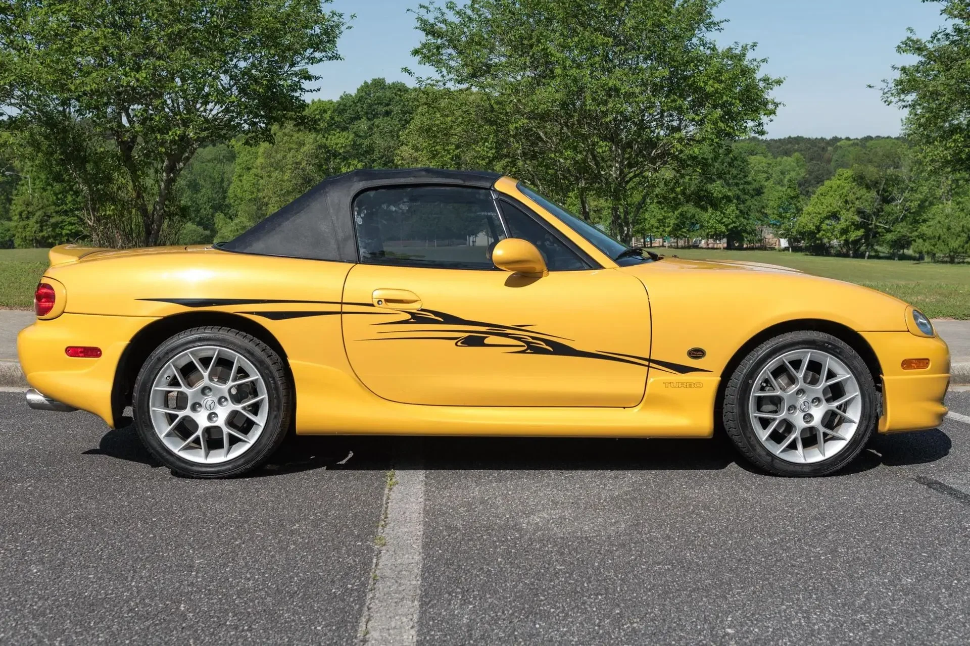 Mazda MX-5 NB2 Gloss Black Headlight Covers - 007