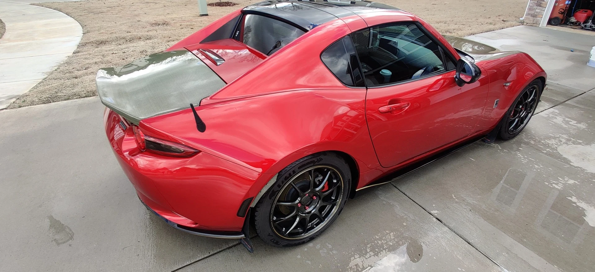 Mazda MX-5 ND RF Boot Lid with ducktail - supplier product photograph