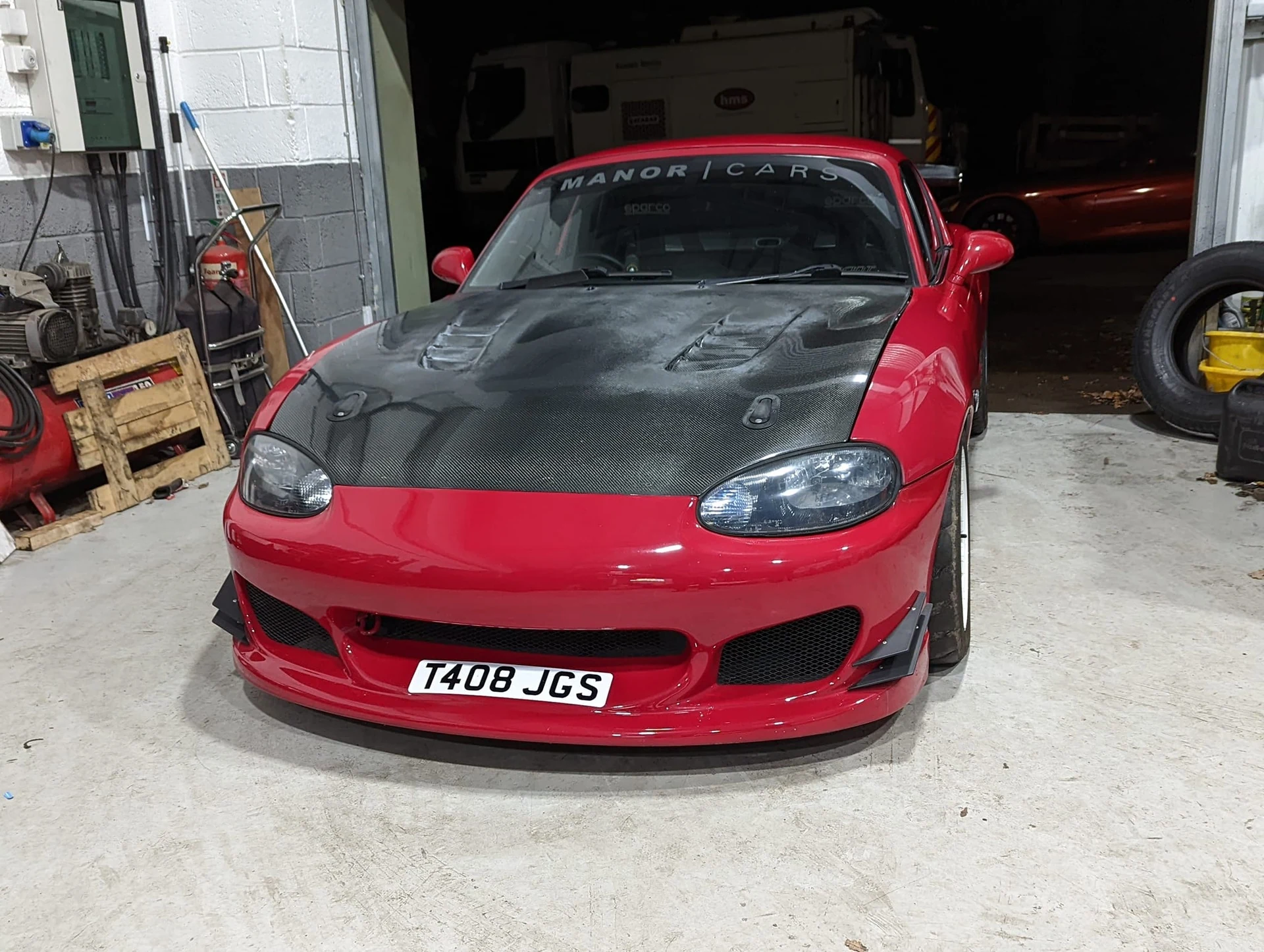 Mazda MX-5 NB Vented Bonnet - supplier product photograph
