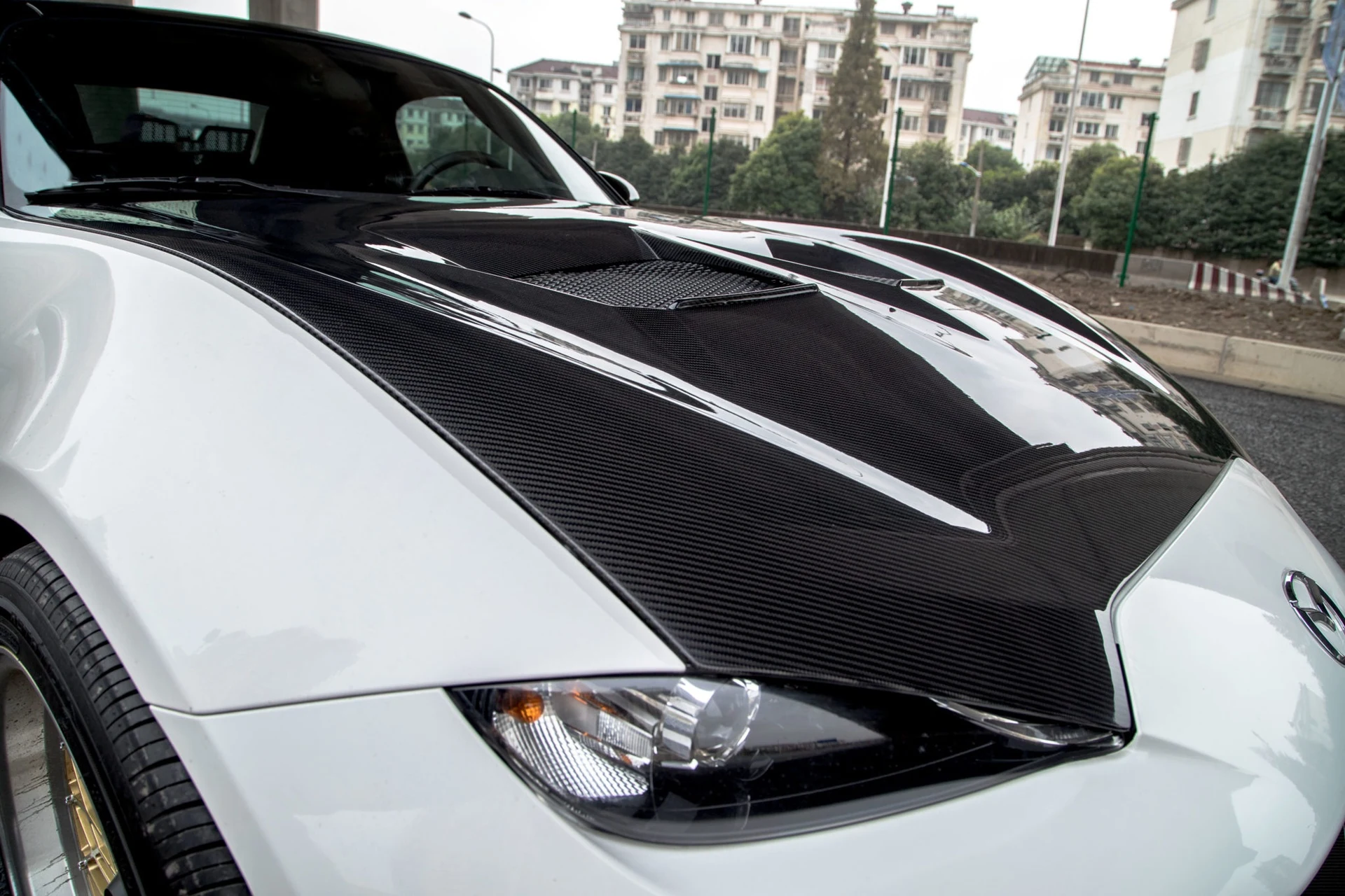 Mazda MX-5 ND Vented Bonnet - supplier product photograph