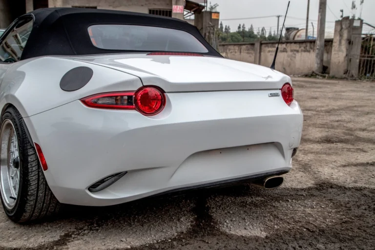 Mazda MX-5 ND Soft Top Recessed Boot Lid - supplier product photograph