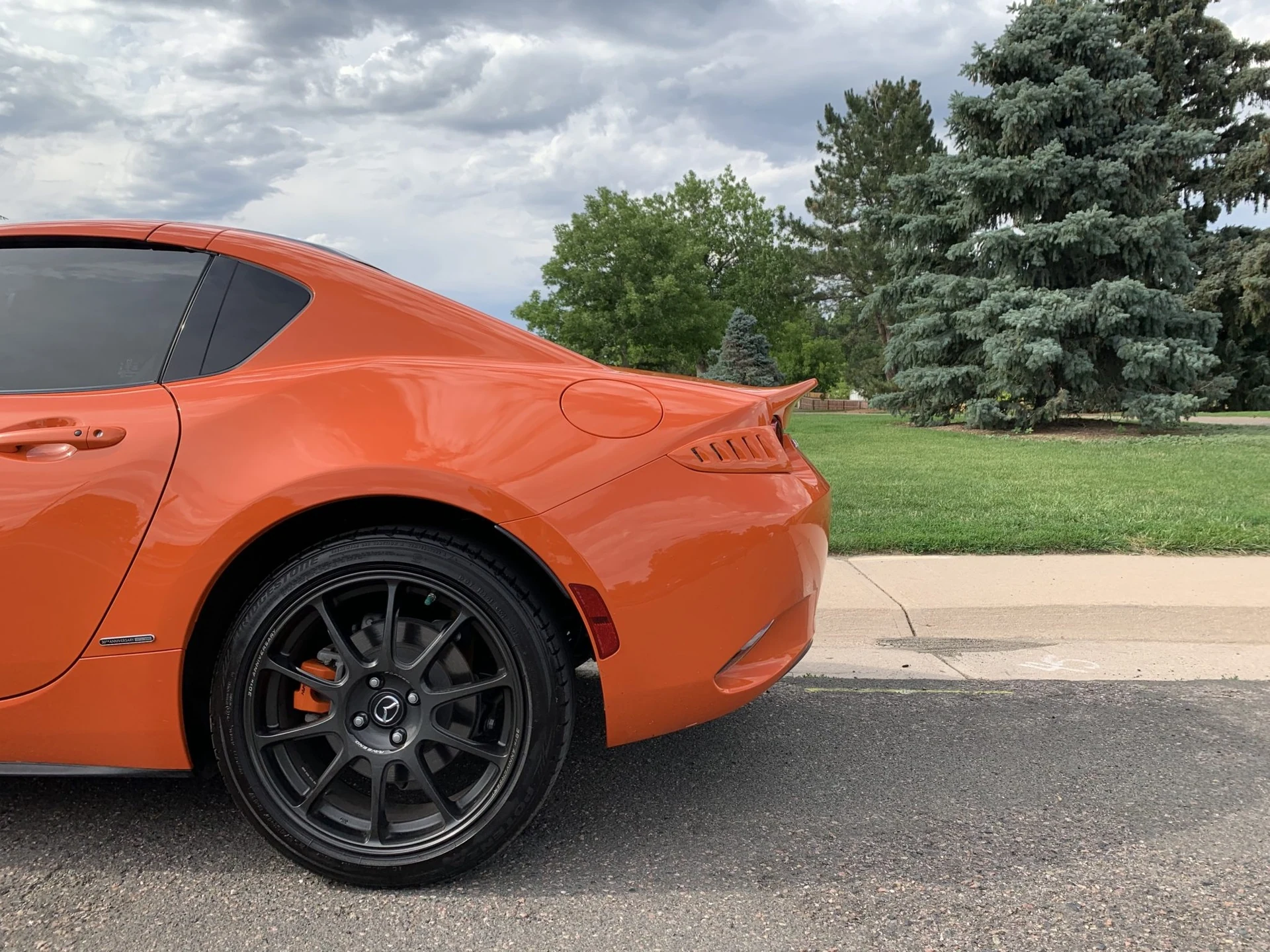 Mazda MX-5 ND RF Boot Lid with ducktail - supplier product photograph