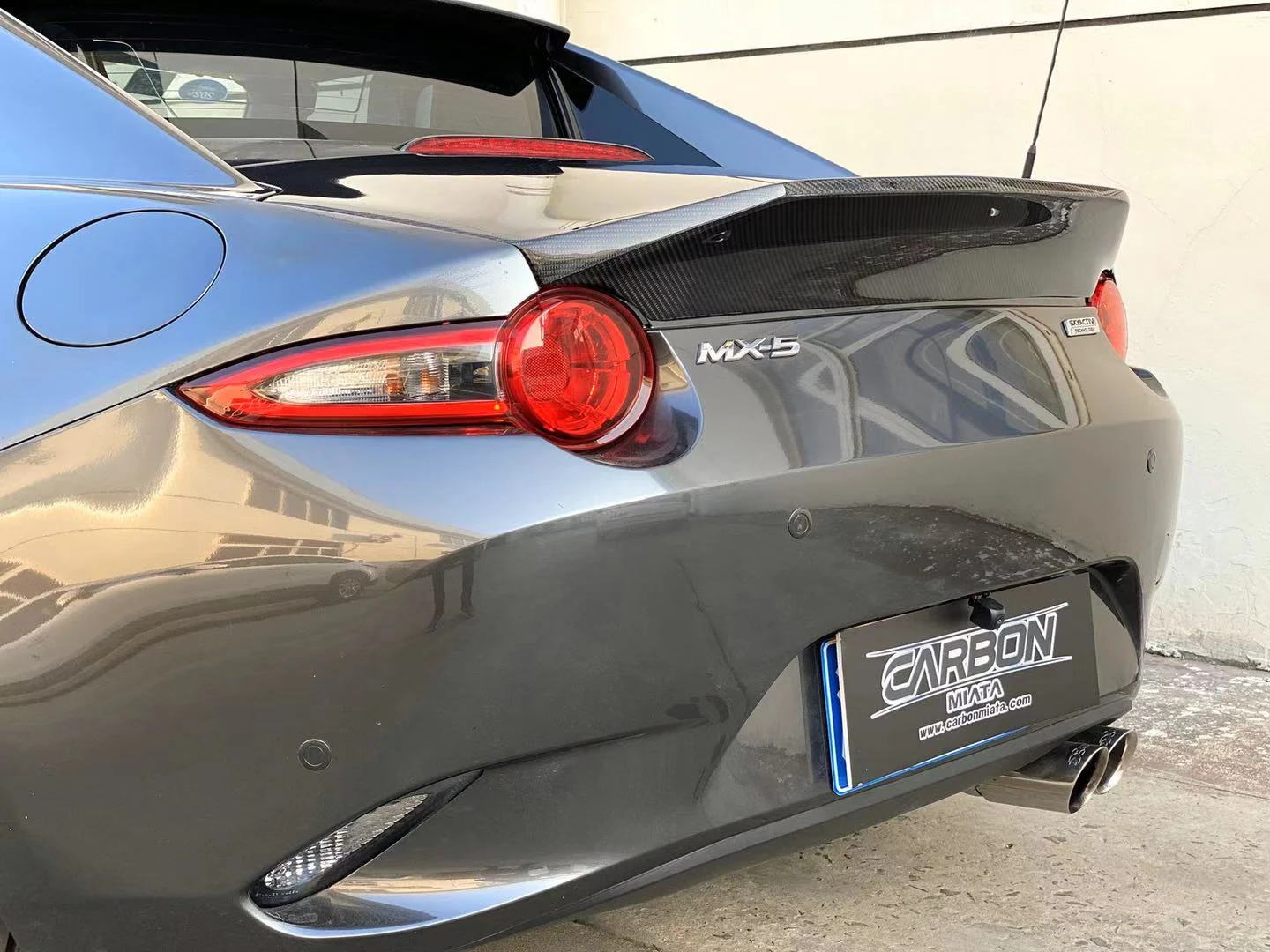 Mazda MX-5 ND RF Boot Lid with ducktail - supplier product photograph