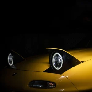Mazda MX-5 NA LED Halo Headlights - App Control - 001