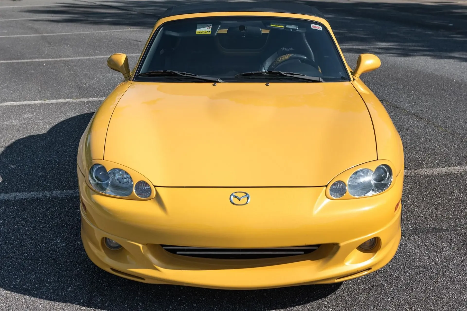 Mazda MX-5 NB2 Gloss Black Headlight Covers - 004