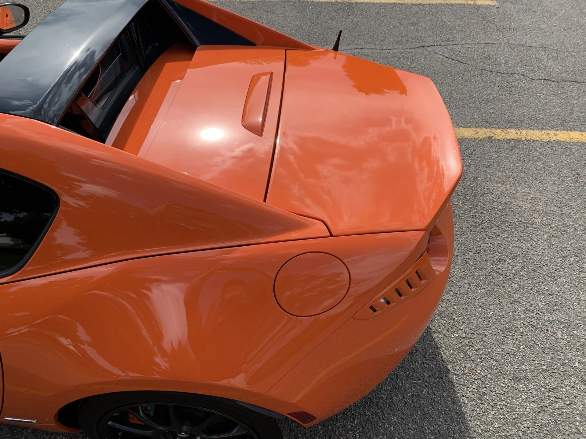 Mazda MX-5 ND RF Boot Lid with ducktail - supplier product photograph