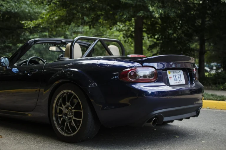Mazda MX-5 NC Soft Top Boot Lid with ducktail - supplier product photograph