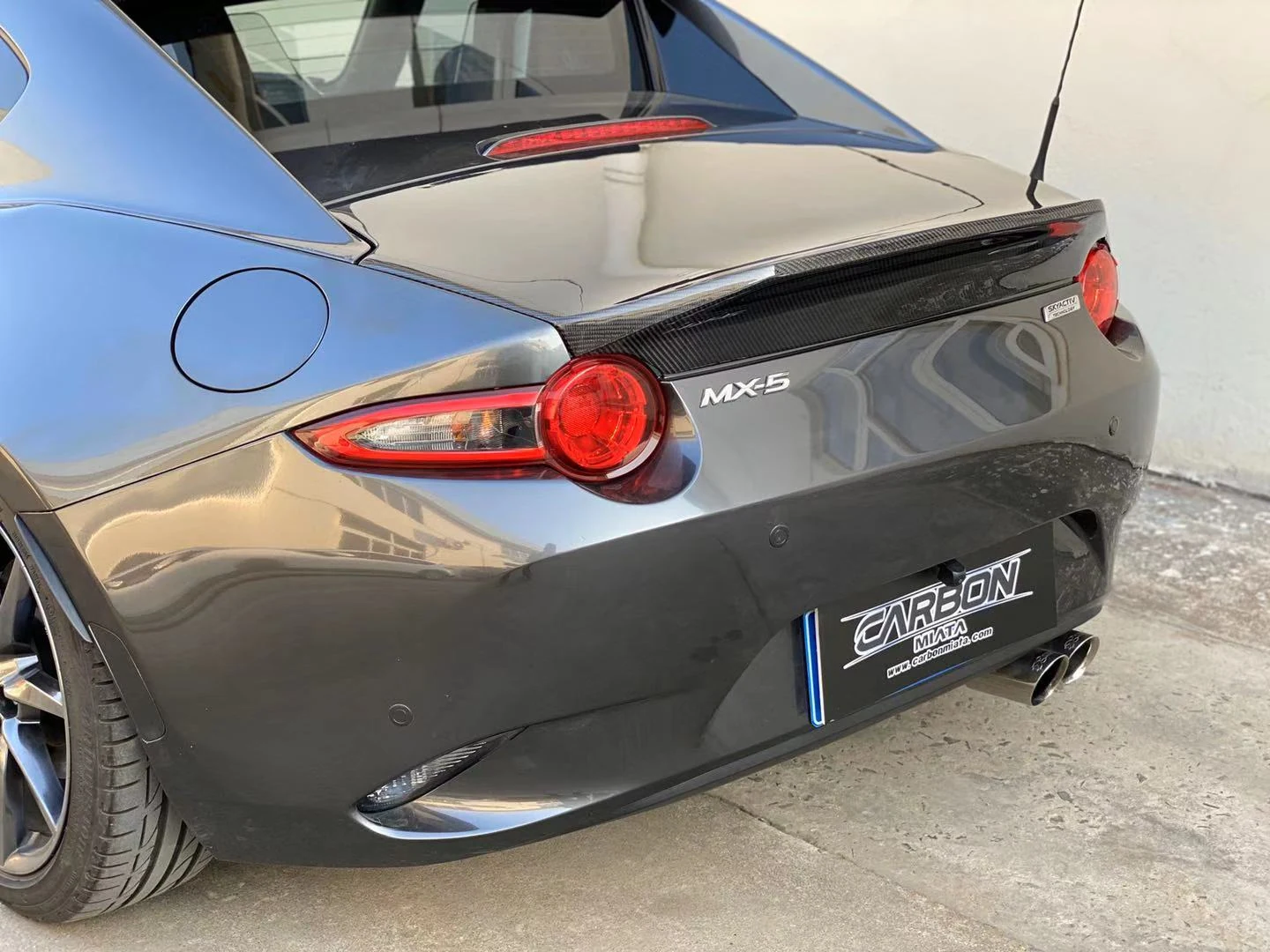Mazda MX-5 ND RF Boot Lid with ducktail - supplier product photograph