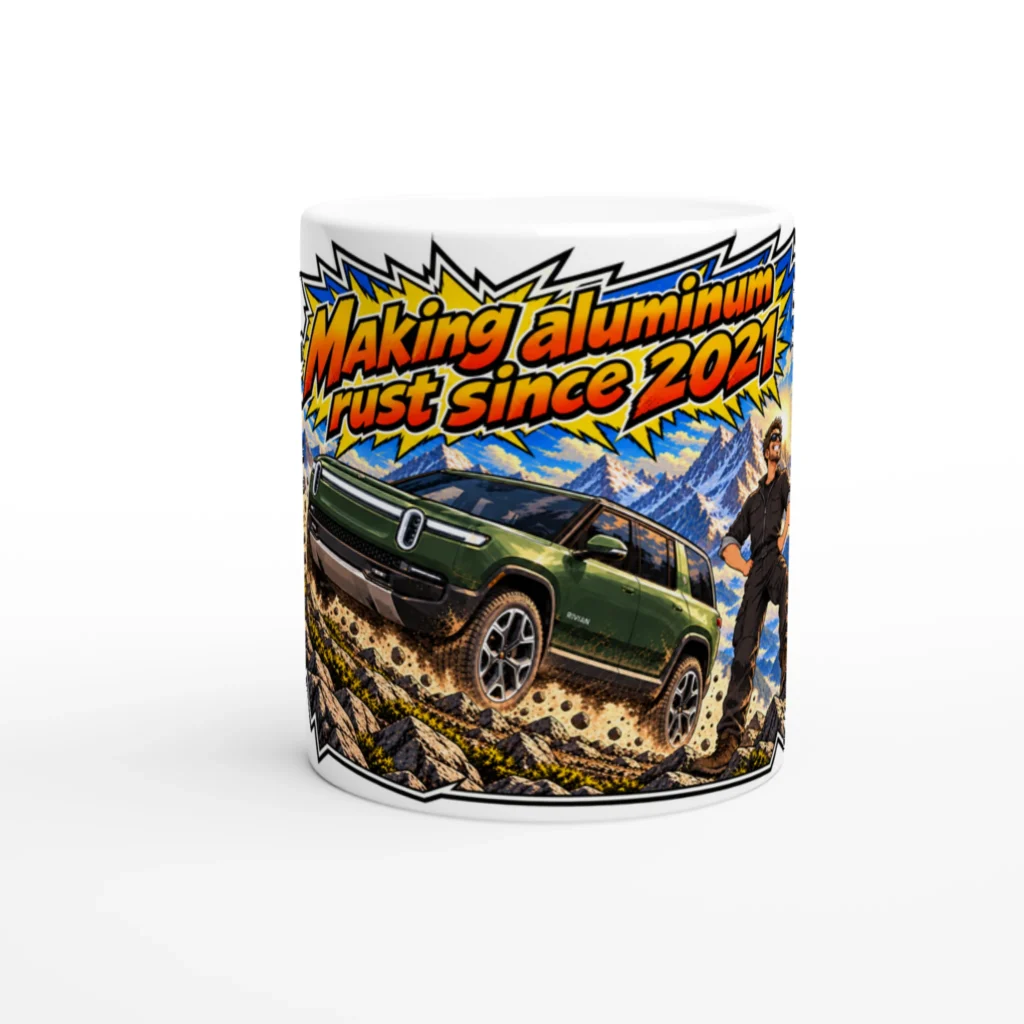 Making Aluminum Rust Since 2021 - White 11 oz Ceramic Mug - product photo